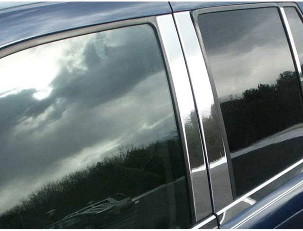 4pc. Luxury FX Chrome Pillar Post Trim for 2003-2008 Isuzu Ascender