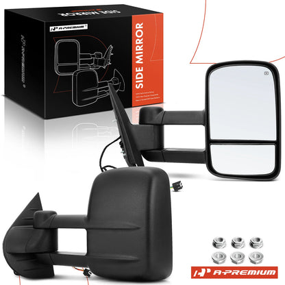 2X Power Towing Mirrors for Silverado 1500 (2007–2013)