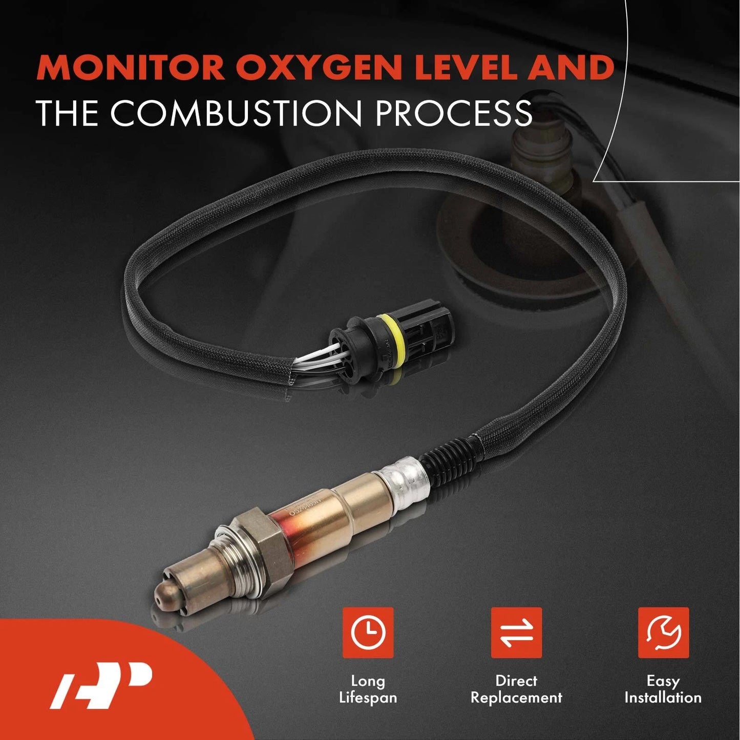 2X Downstream O2 Oxygen Sensor for Mercedes-Benz C240 C320 E320 ML500 (2001–2005)