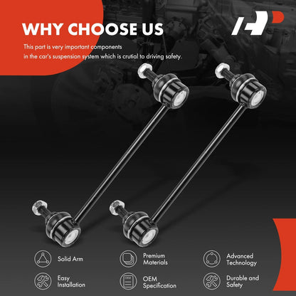 2X Rear Stabilizer Bar Link for Chevy Epica Suzuki Verona (2004–2006)