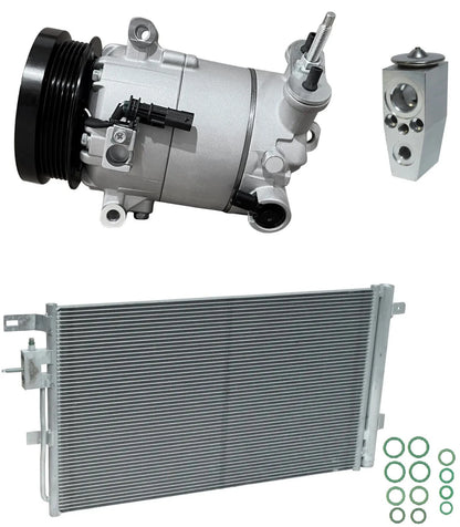 AC Compressor Kit With Condenser for Buick Envision 2.5L (2019–2019)