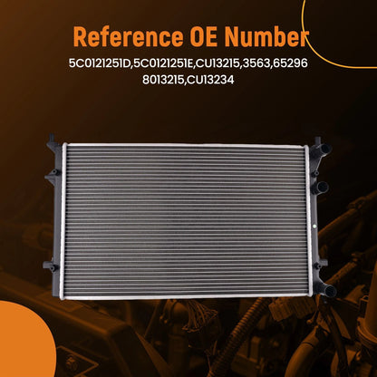 Coolant Radiator for VW Jetta Passat (2011–2015)