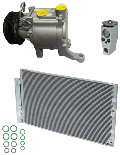AC Compressor Kit With Condenser Replacement for Subaru BRZ (2017–2017)