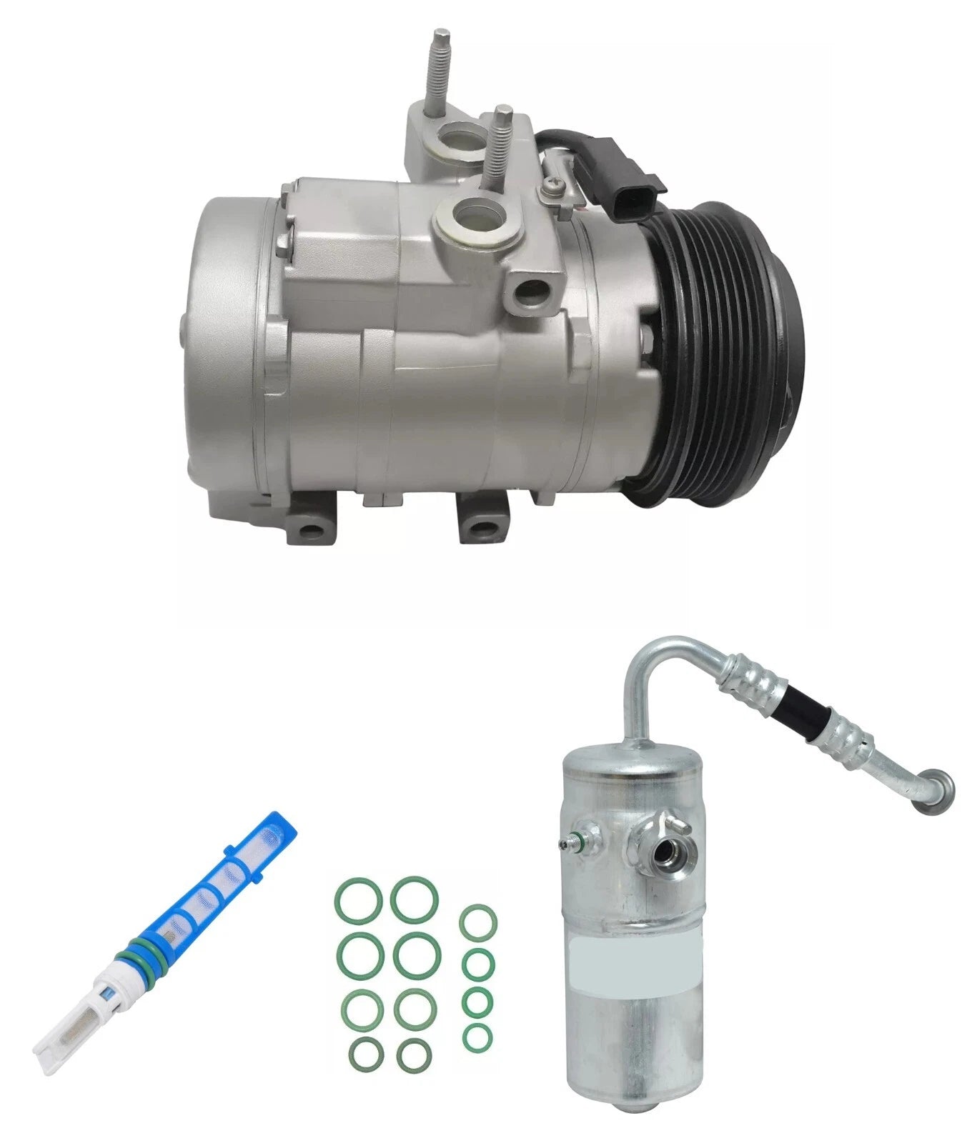 AC Compressor Kit for Ford F-150 4.2L V6 (2007–2010) Replacement