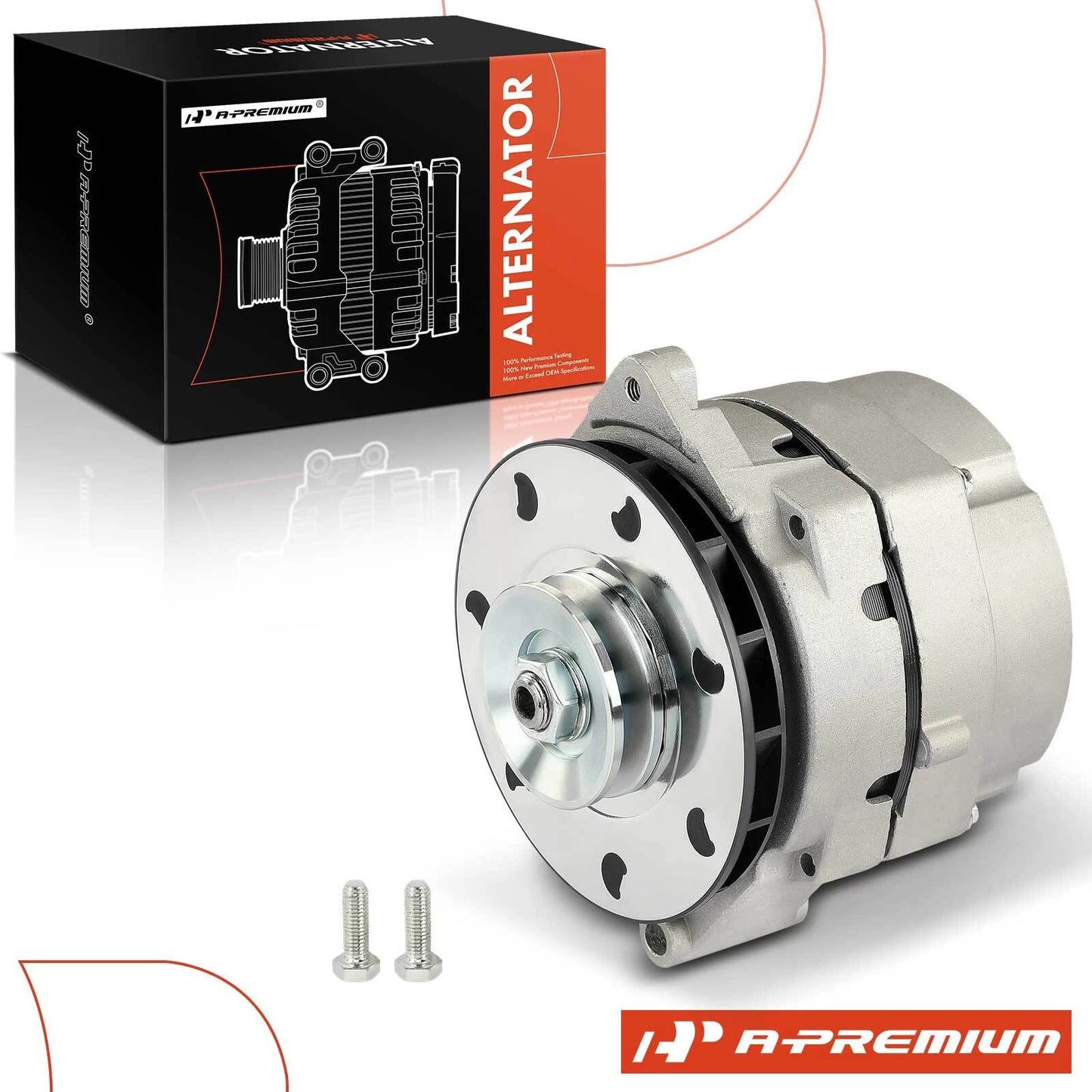 Alternator for Chevy Malibu, Impala, Camaro, C10, K10, Suburban (1983–1985)