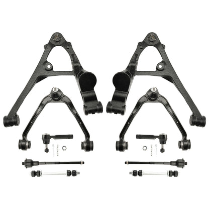 Front Upper Lower Control Arms Kit for Chevrolet Silverado 1500 (1999–2006)