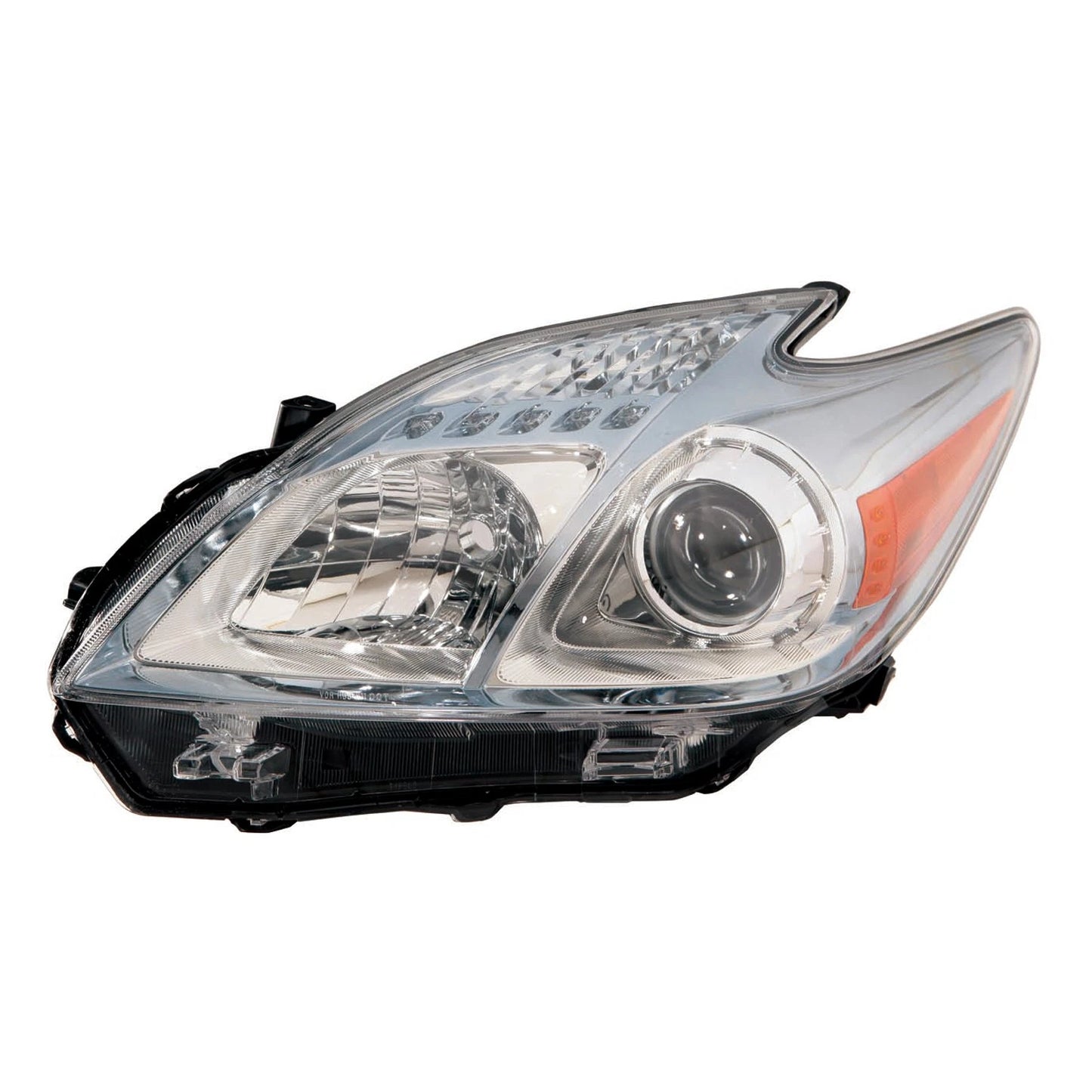 Replacement Driver Side Halogen Head Light Lens/Housing for 2010-11 Toyota Prius