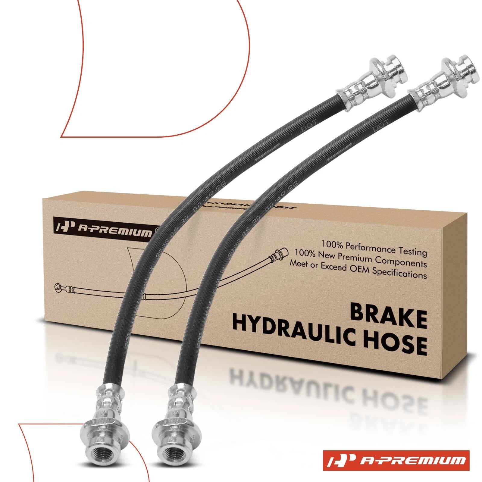 2X Rear Brake Hydraulic Hose for Hyundai Elantra (1997–2006)