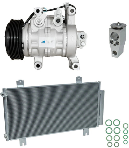 AC Compressor Kit With Condenser for Honda Fit 1.5L (2017–2020)