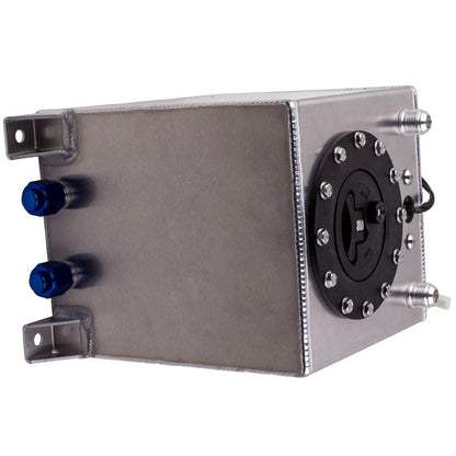 Brand New 2.5 Gallon Universal Aluminum Fuel Tank for Sending Unit (Silver) (2024–2024)
