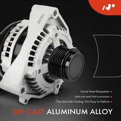 Alternator for Chevrolet Corvette (2014–2019) V8 6.2L 150A 6-Groove