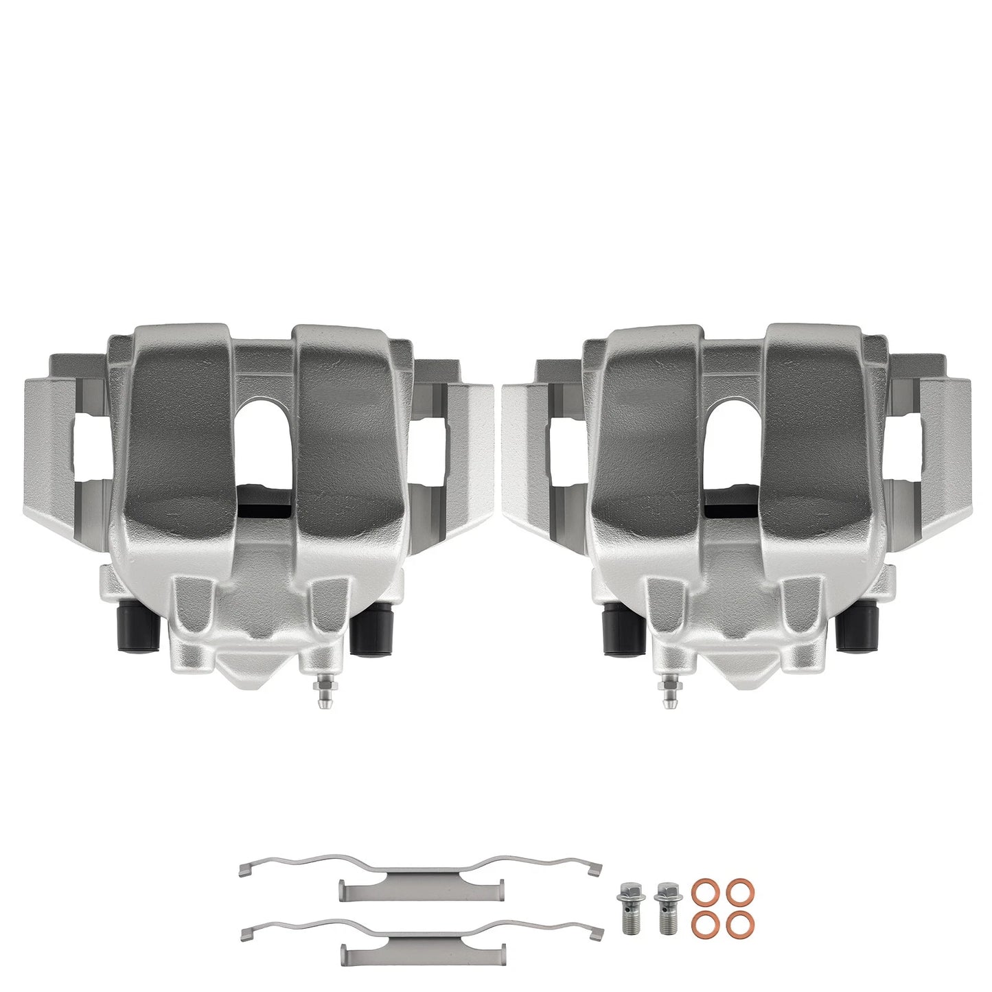 Front Left Right Brake Calipers Pair with Bracket for Mercury Mariner (2007–2009)