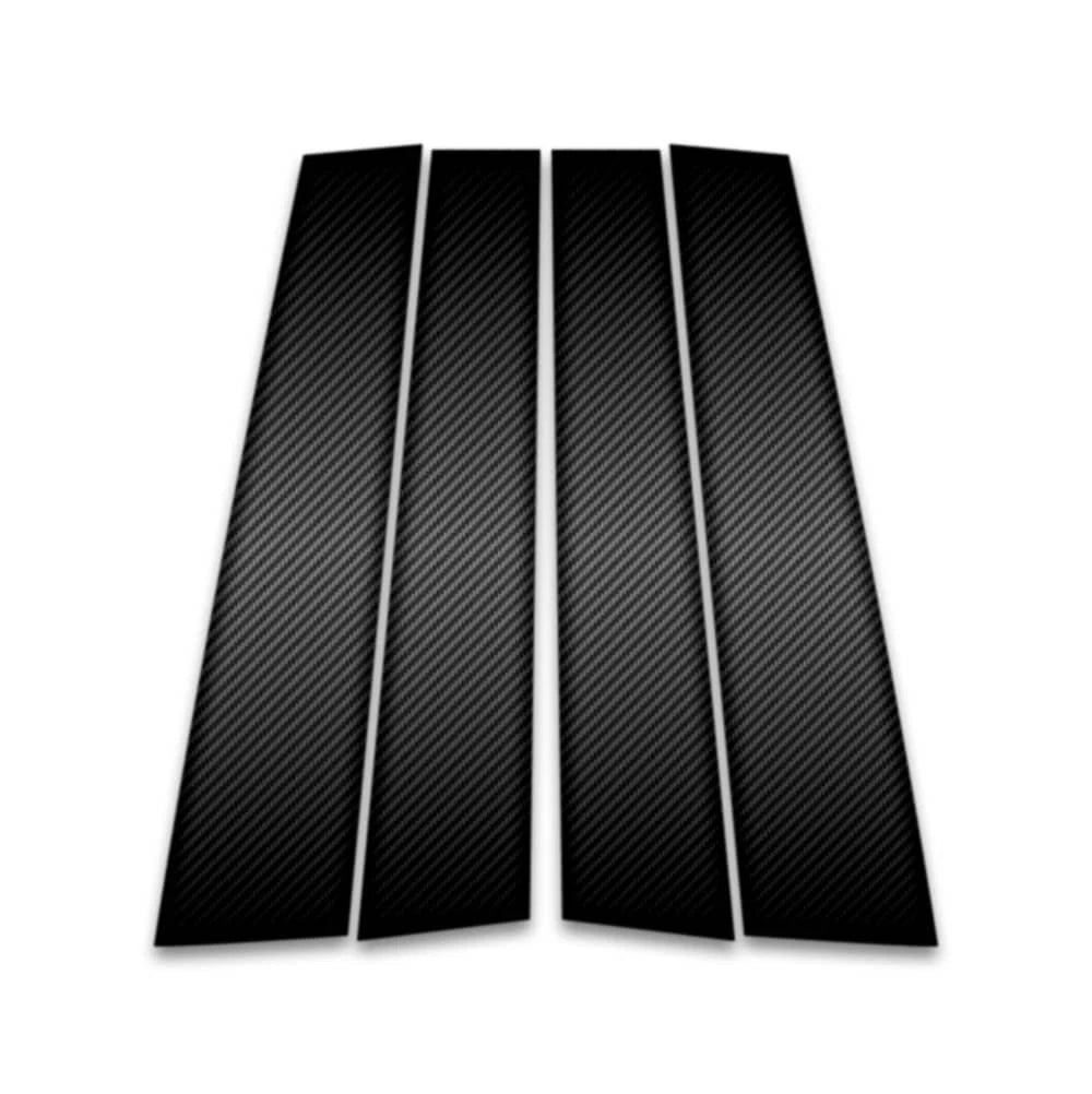 4pc Carbon Fiber Pillar Post Covers for 2004-2008 Chrysler Pacifica