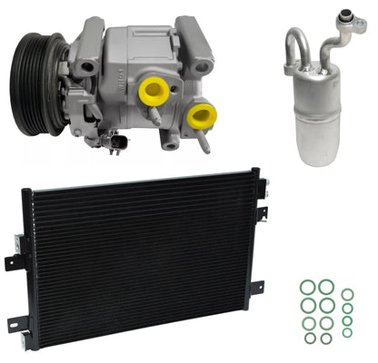 AC Compressor Kit with Condenser for Dodge Avenger 3.6L V6 (2012)