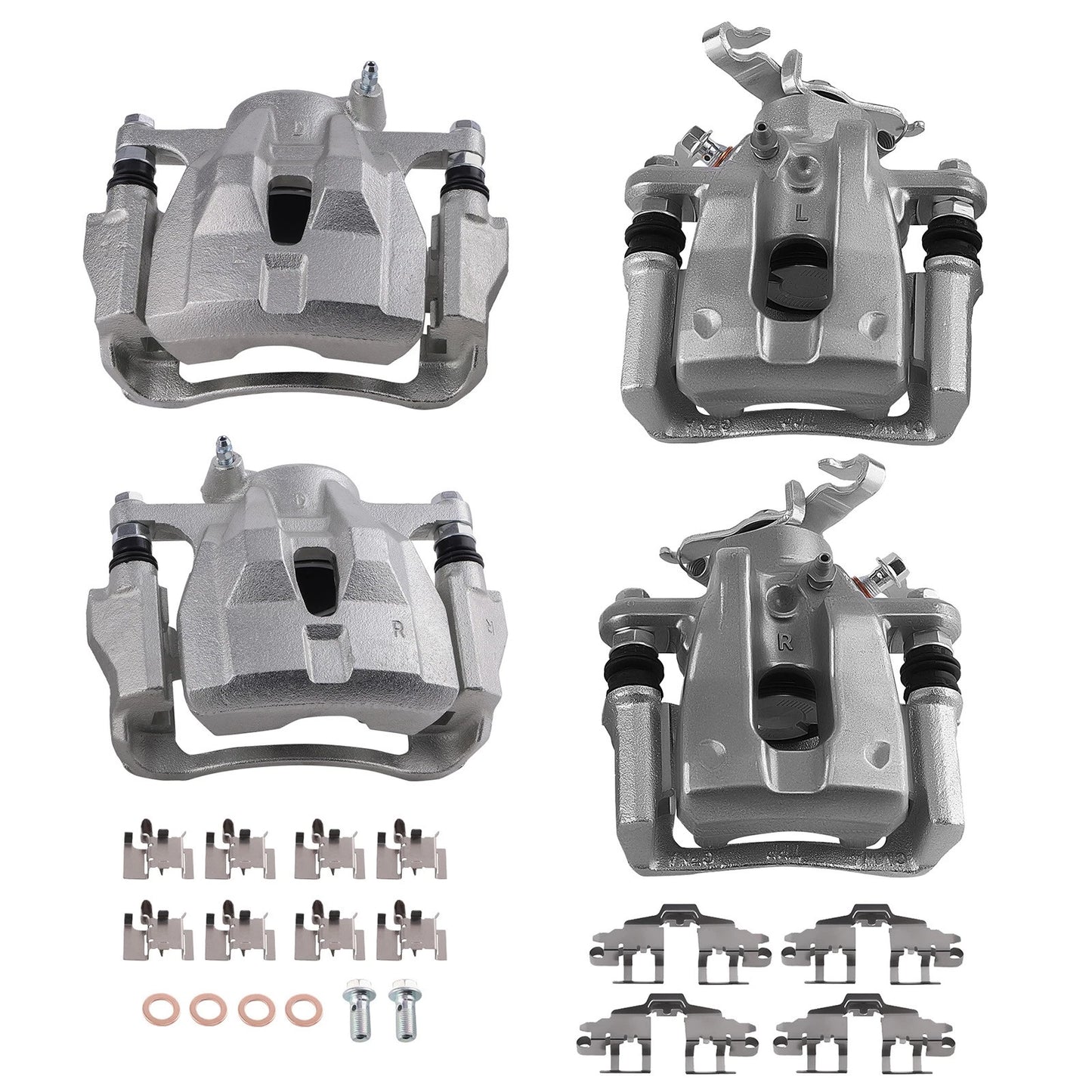 Front & Rear Brake Caliper Assembly for Toyota Matrix 1.8L (2009–2014)