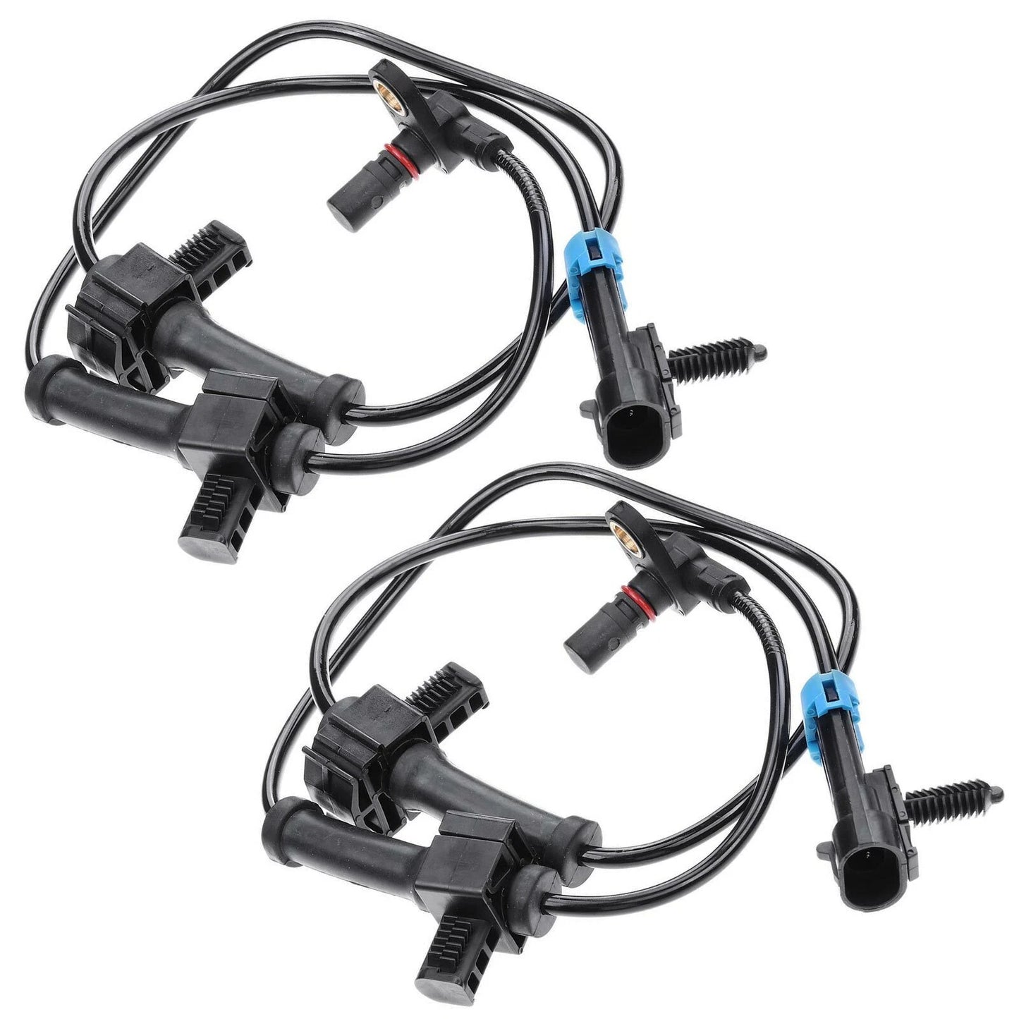 2X Rear ABS Wheel Speed Sensor for Chevrolet Silverado 1500 GMC Sierra (2007–2013)