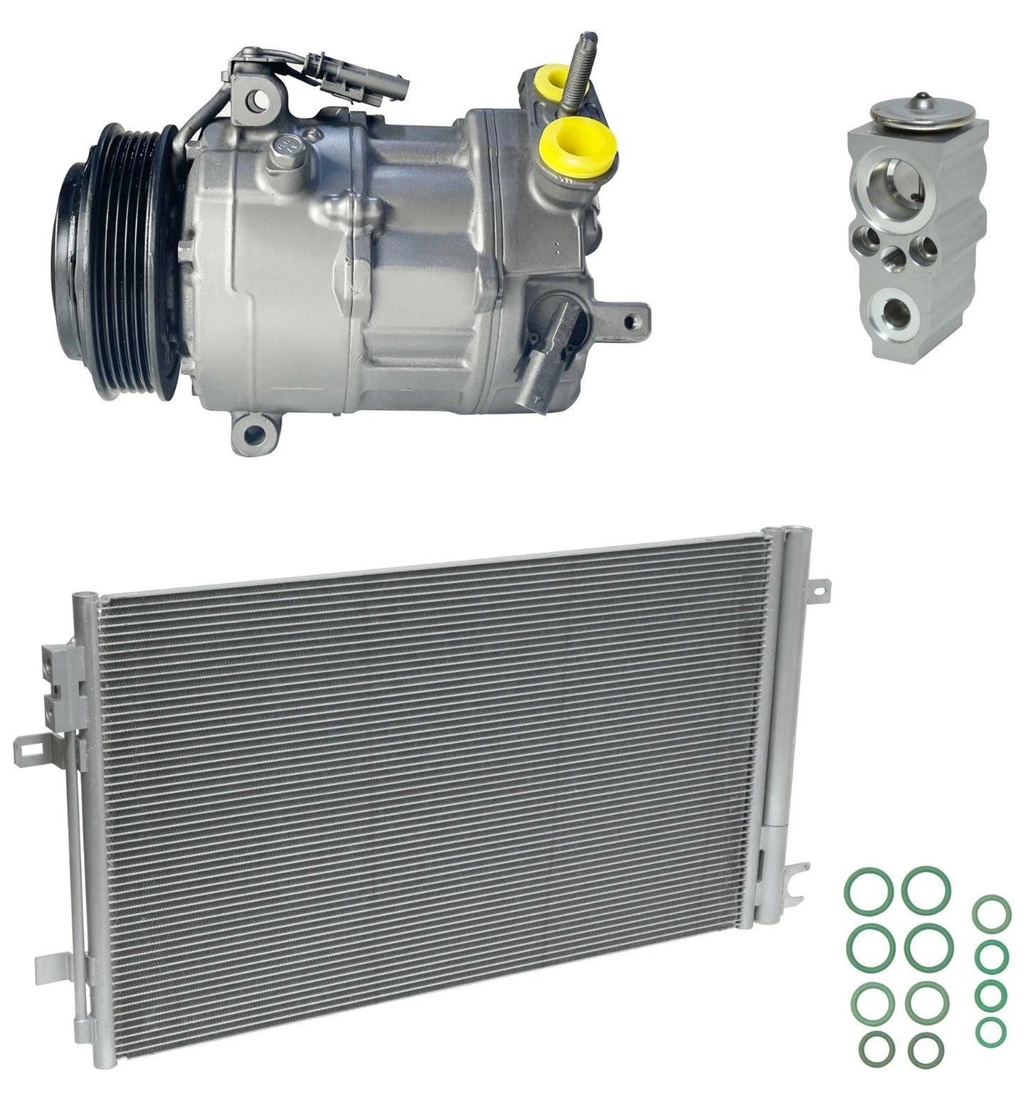 AC Compressor Kit With Condenser for Cadillac XT4 2.0L (2019–2020)