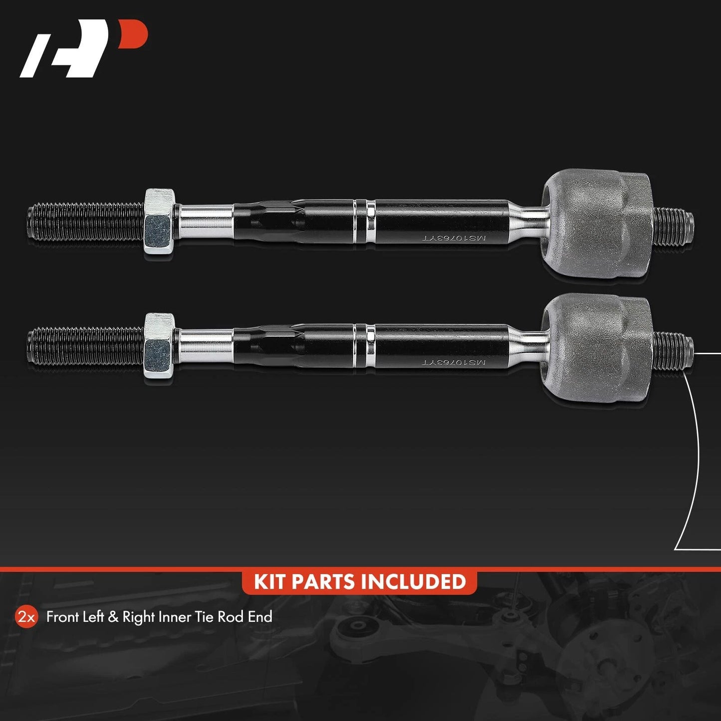 2X Front Inner Tie Rod for Mercedes-Benz CLA250 CLA45 AMG (2014–2019)