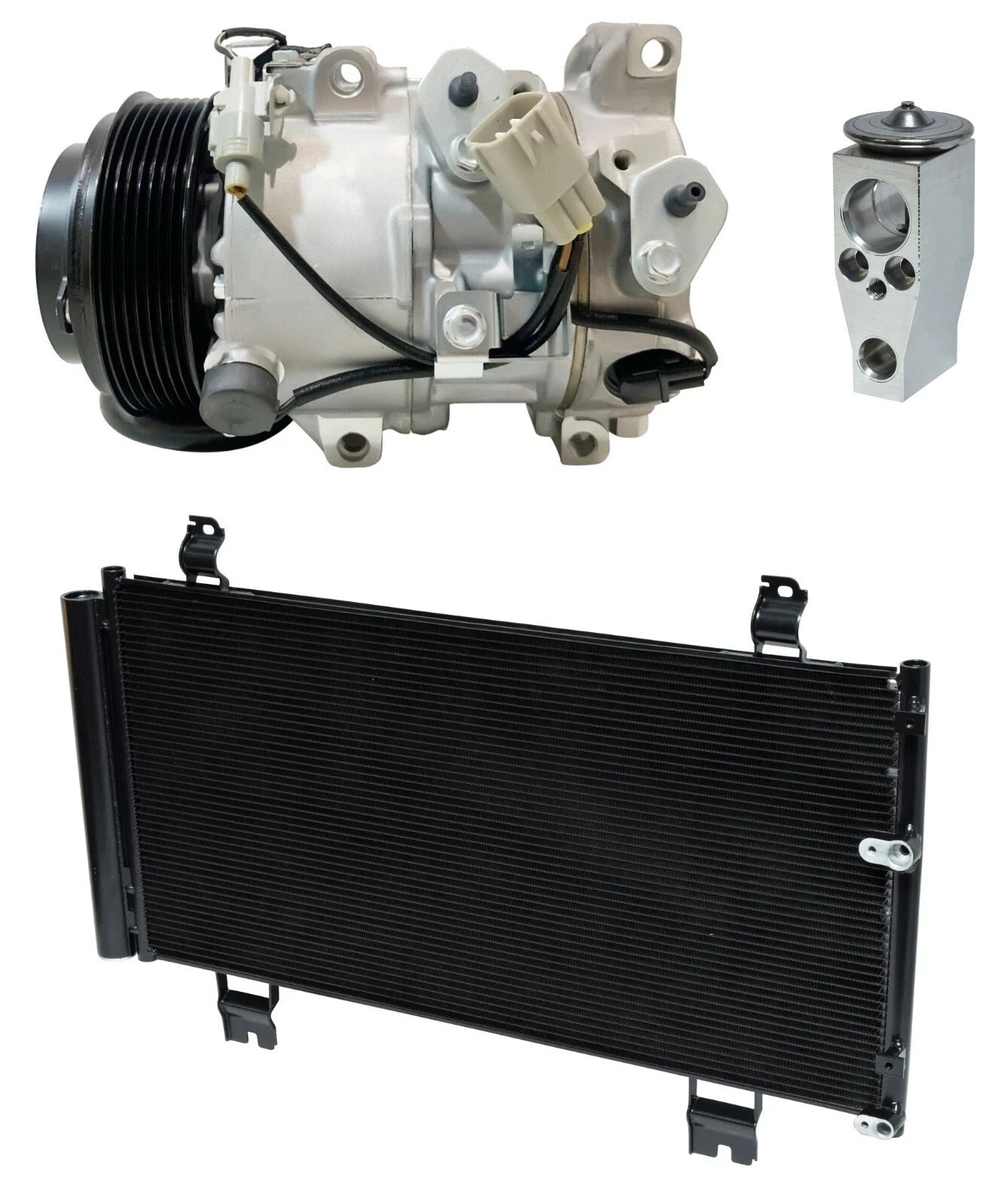 A/C Compressor Kit with Condenser for Lexus IS350 (2012–2015)