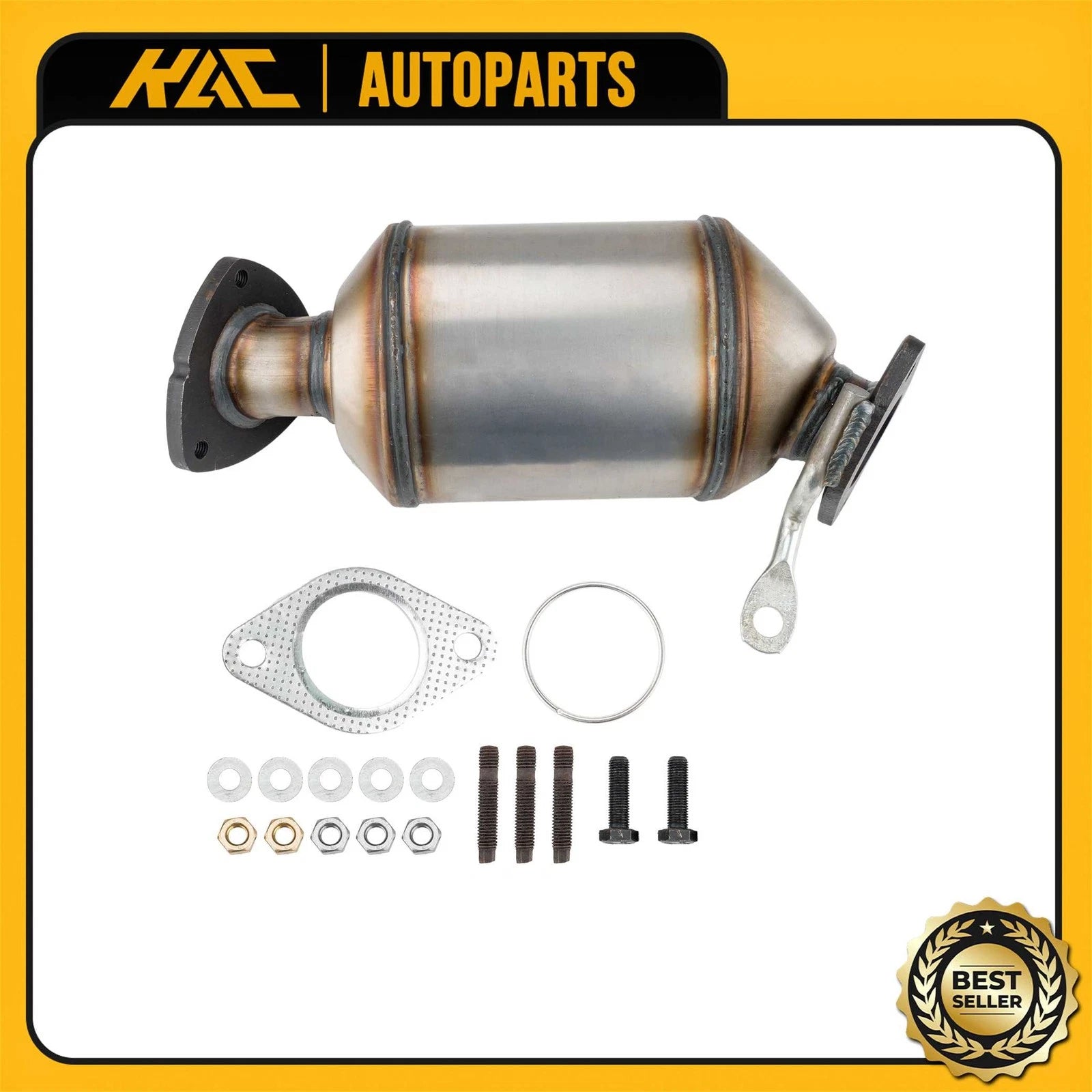 Front LH Catalytic Converter for 2009-2017 Chevy Traverse V6 3.6L (49445)