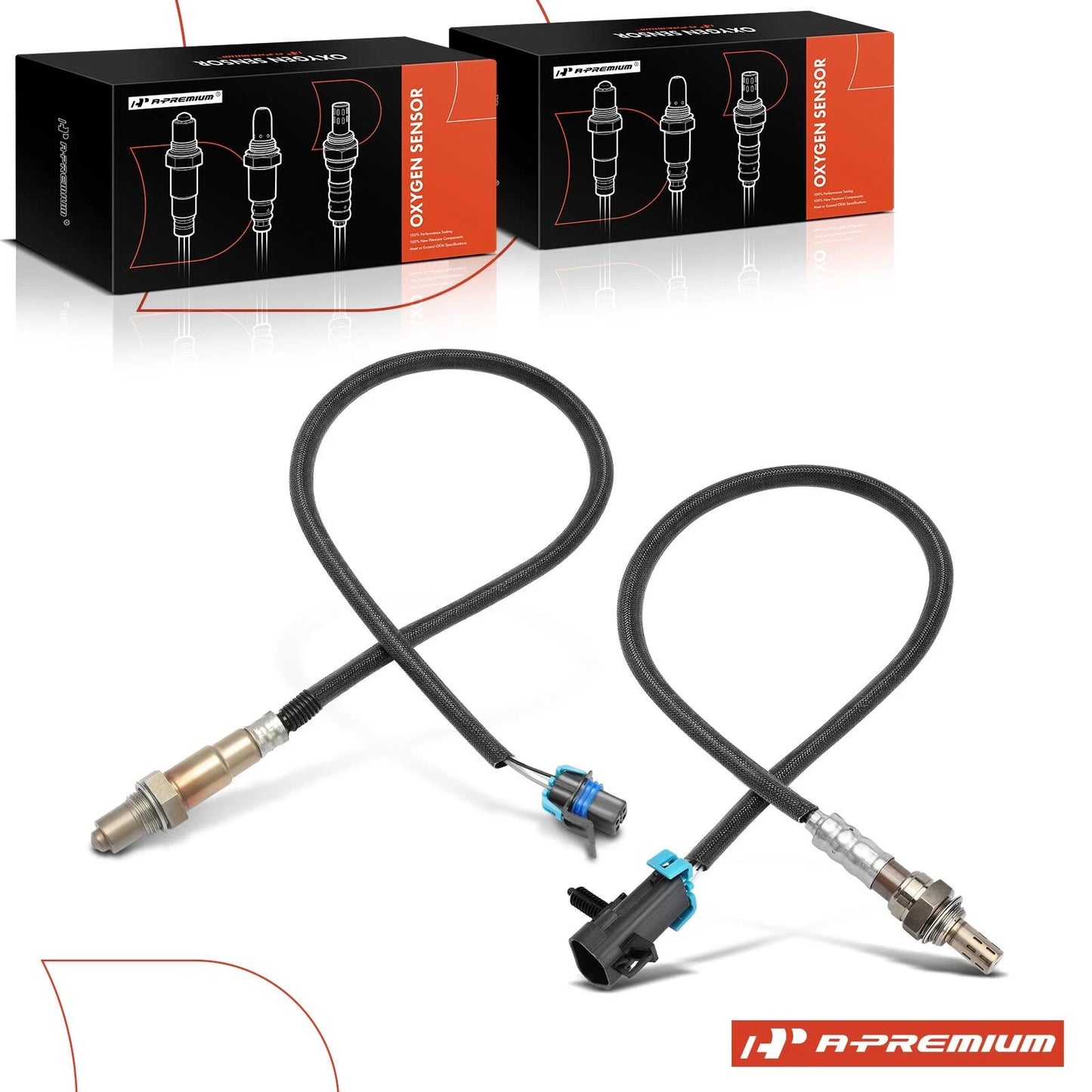 2X O2 Oxygen Sensors for Chevrolet HHR (2006–2007)