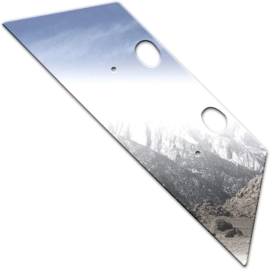 Chrome License Plate Bezel Replacement for Toyota Highlander (2008–2013)