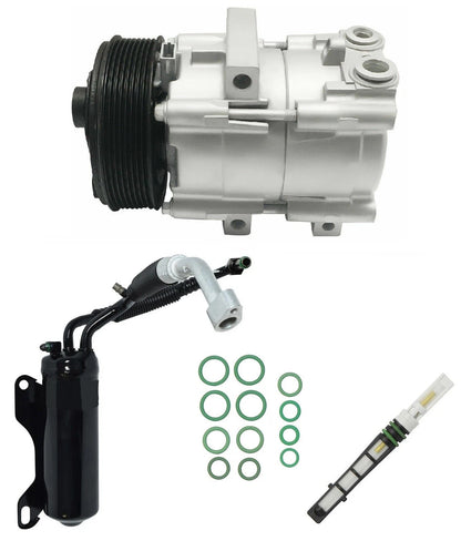 AC Compressor Kit Replacement for Ford E-450 Super Duty 6.8L (2007–2007)