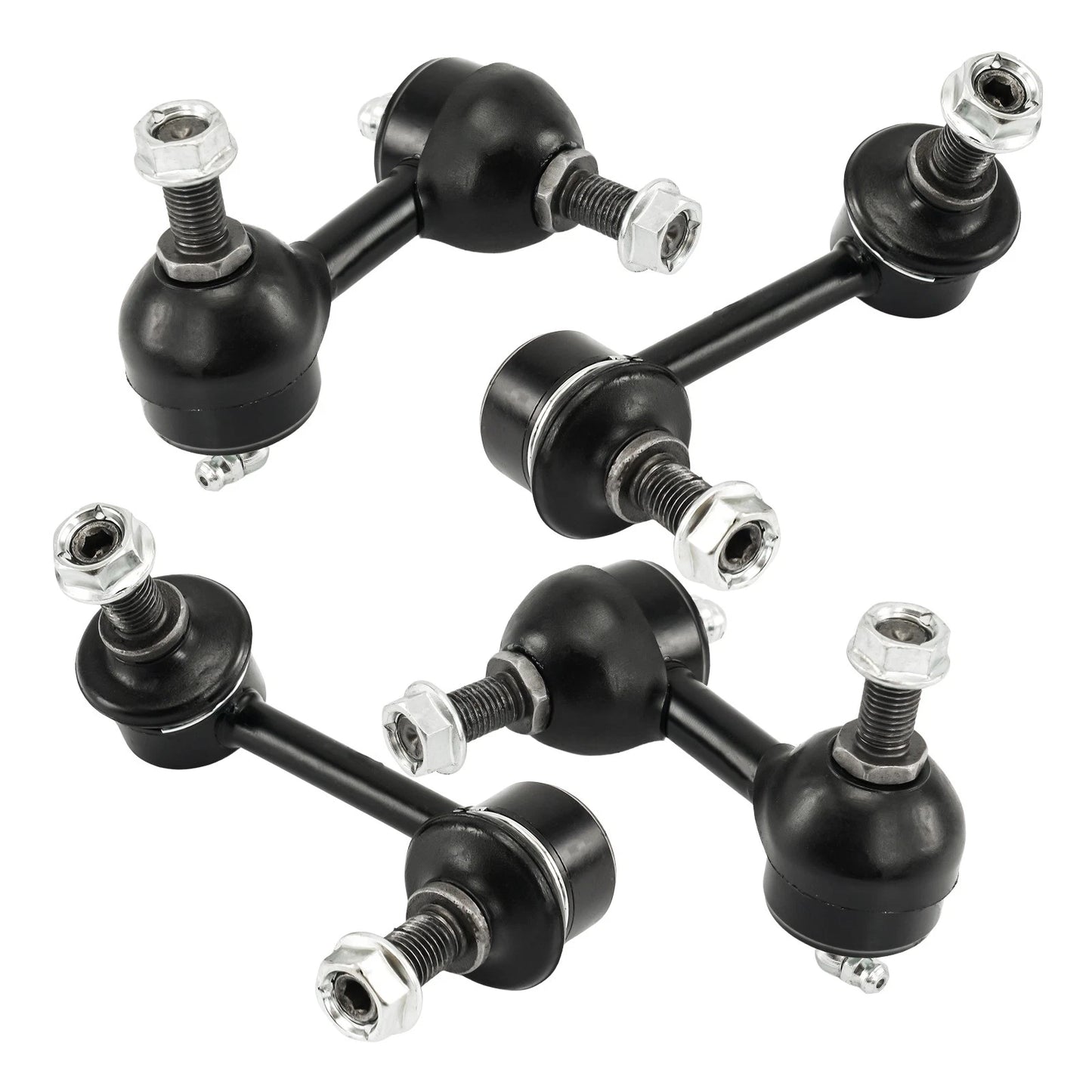 4PCS Front and Rear Suspension Control Arms for Honda Civic (2006–2011)