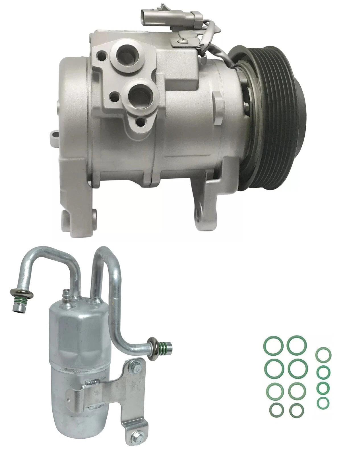 AC Compressor Kit Replacement for Dodge Ram 4000 5.7L V8 (2007–2007)