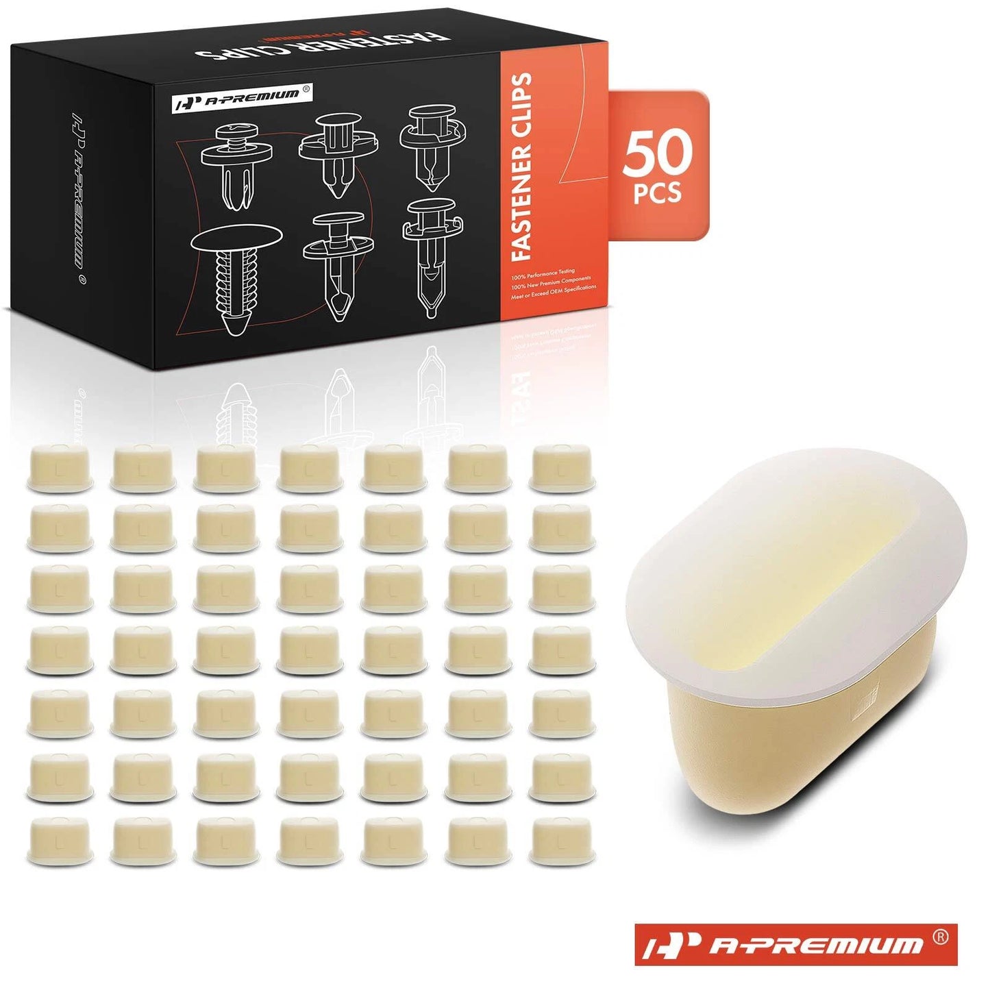 50Pcs Grille Attachment Grommet for GM Vehicles (Various Years)