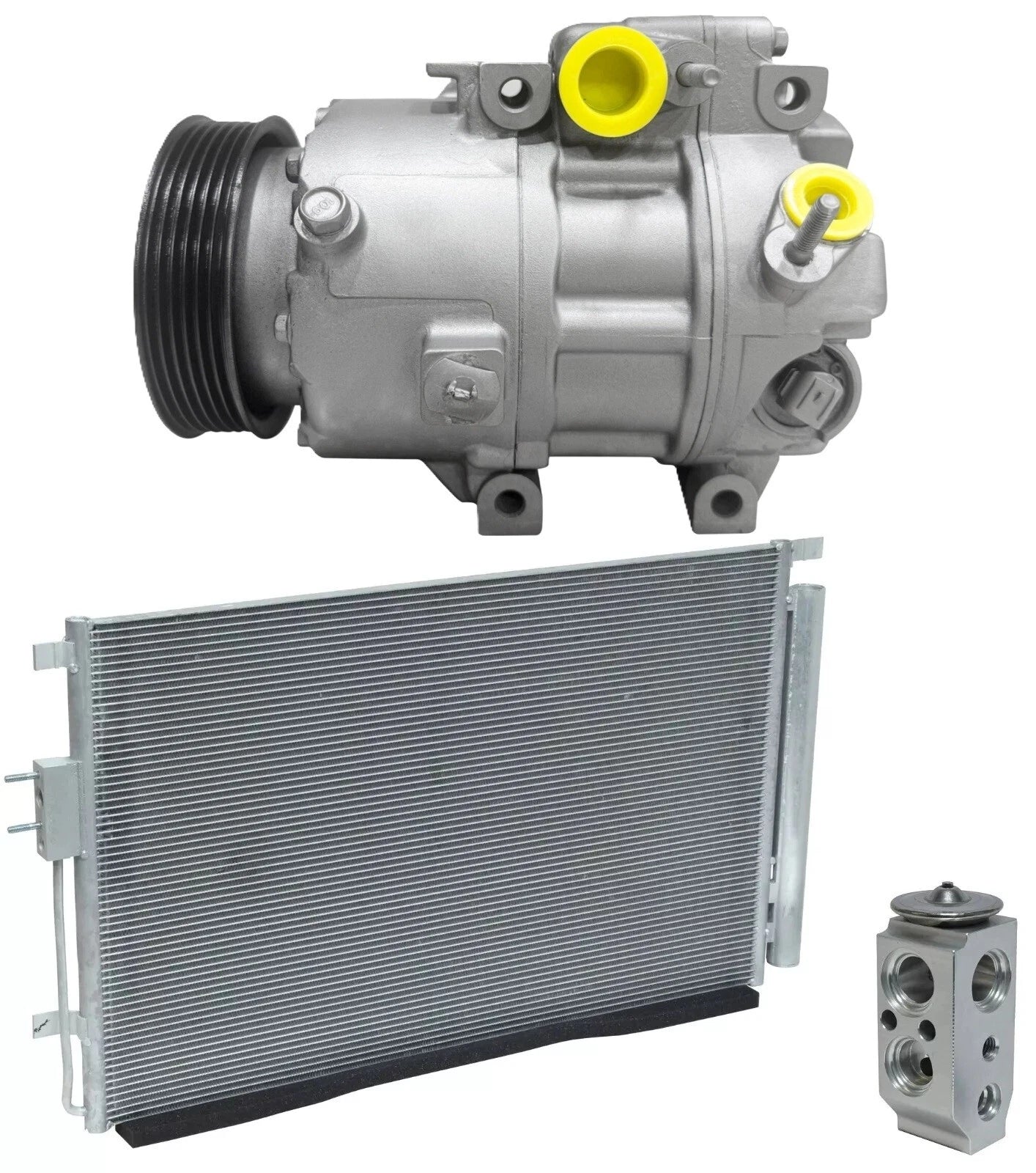 AC Compressor Kit With Condenser for Kia Sorento 3.3L (2018–2018)