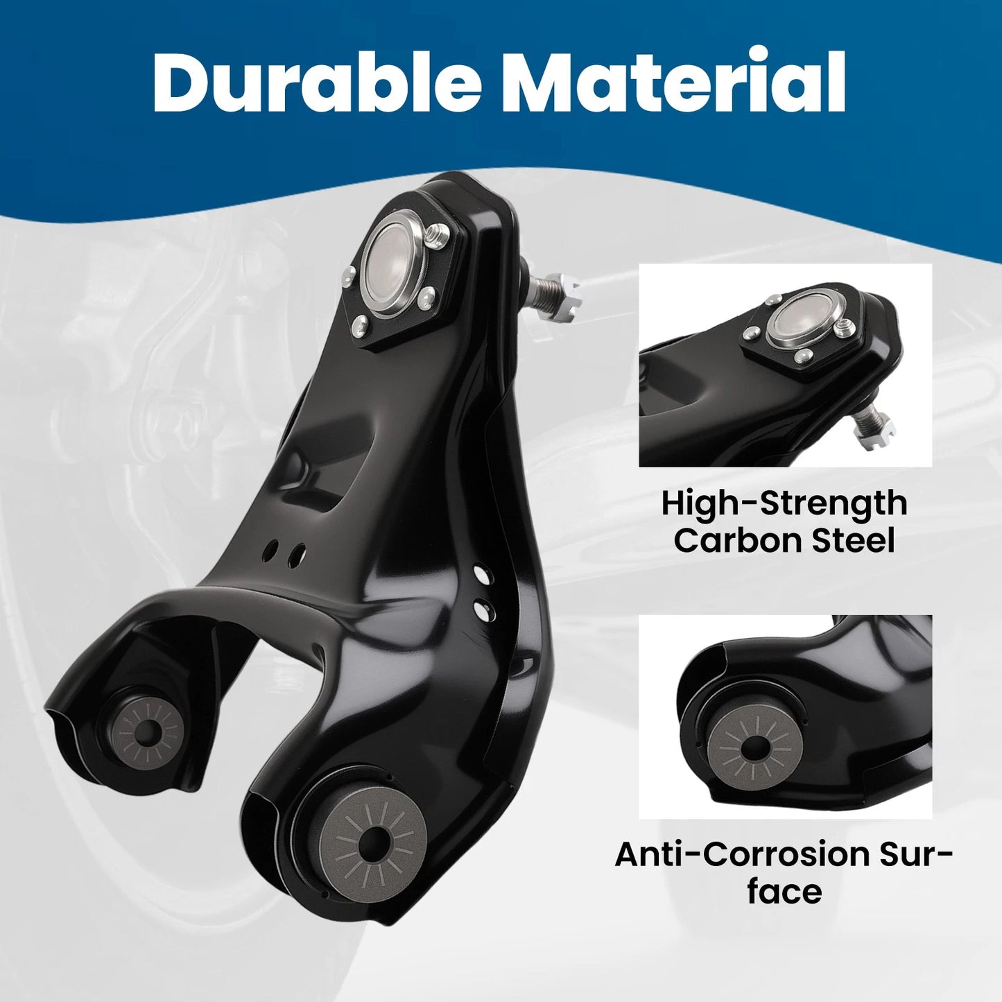 Front Upper Control Arms Kit for Chevy Blazer S10 GMC Jimmy (1998–2005)