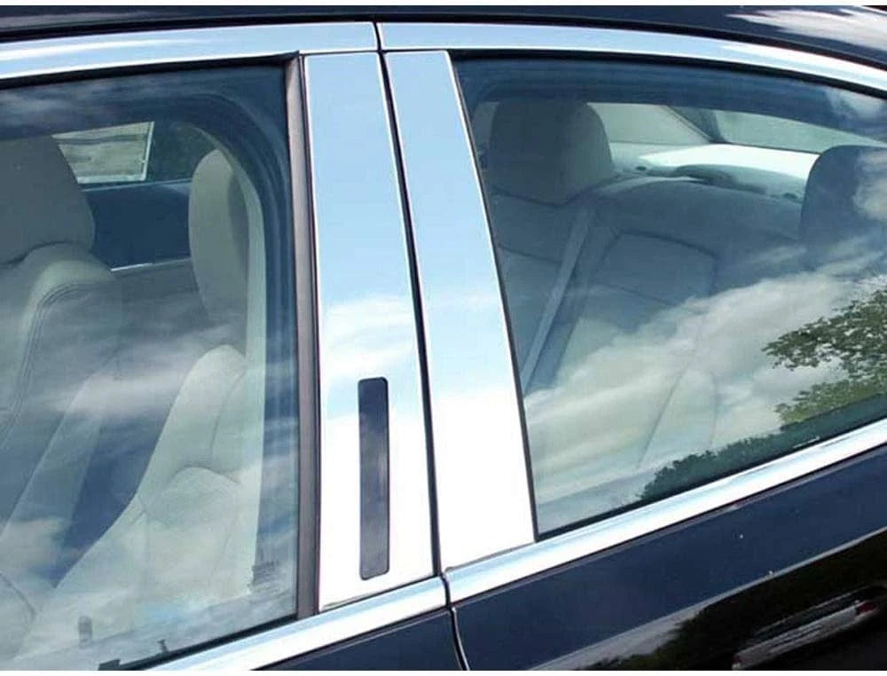 4pc. Luxury FX Chrome Pillar Post Set for 2009-2016 Lincoln MKS