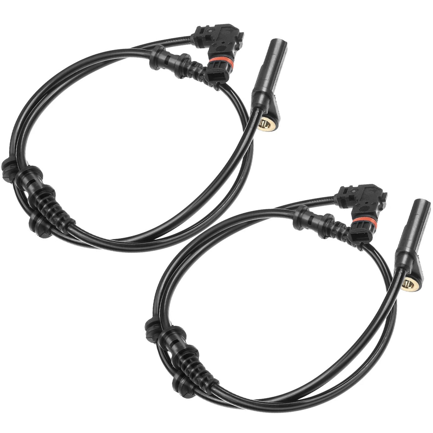 2X Front ABS Wheel Speed Sensor for Mercedes-Benz C280 C350 (2006–2007)