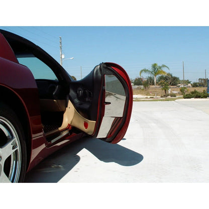 Door Jamb Covers 2pc Polished Stainless Steel for 1997–2004 Chevy Corvette C5