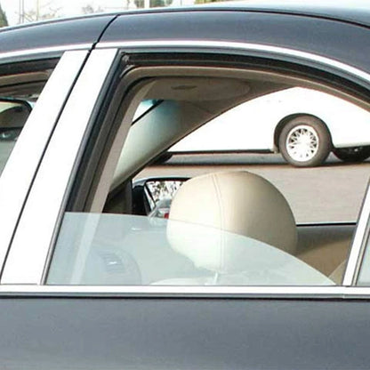 Luxury Chrome Pillar Post Set 6pc for Lincoln LS (2000–2008)