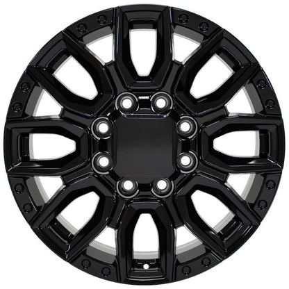 20 Inch Gloss Black Wheel Replacement for 1988–2000 Chevy C2500