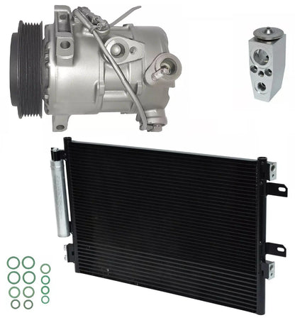 AC Compressor Kit With Condenser for Jeep Compass 2.0L (2010–2016)
