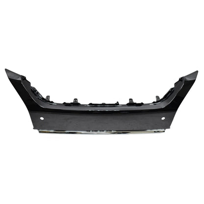 Replacement Black Chrome/Gloss Plastic Front Bumper Cover Finishing Panel