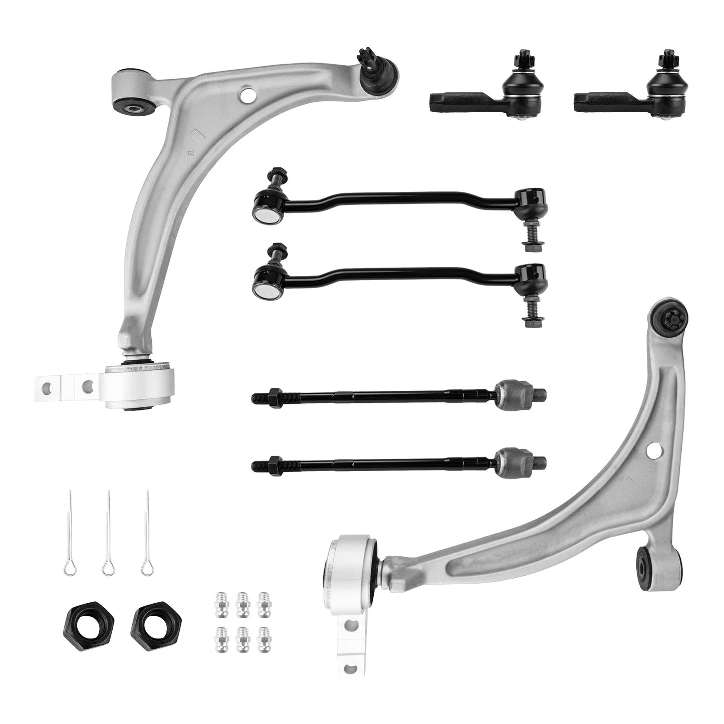 8pc Front Lower Control Arm Set for Nissan Maxima (2004–2008)