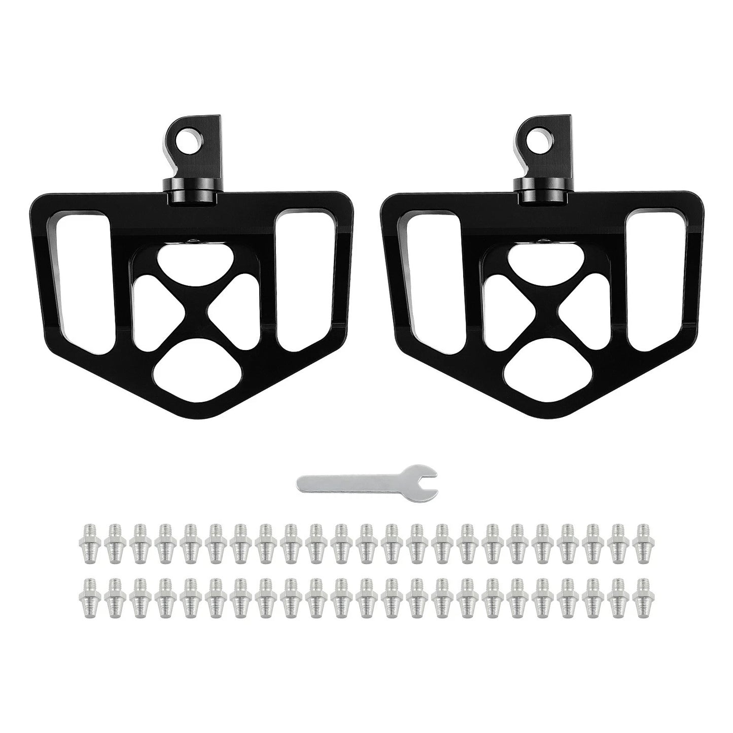 360° Rotating Foot Pegs for Harley-Davidson Road King & Street Glide (1994–2023)