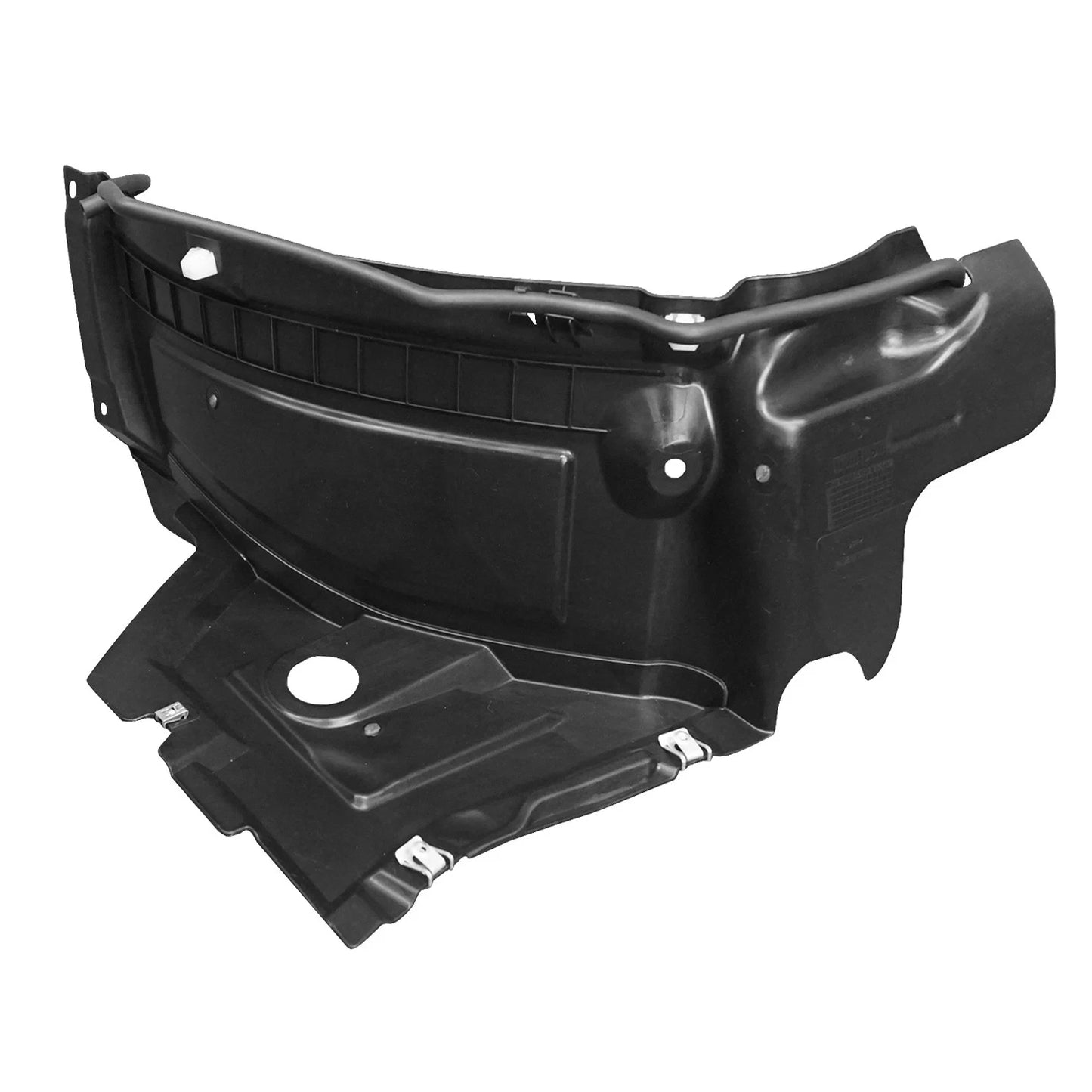 Composite Front Passenger Side Forward Fender Splash Shield Replacement for Honda