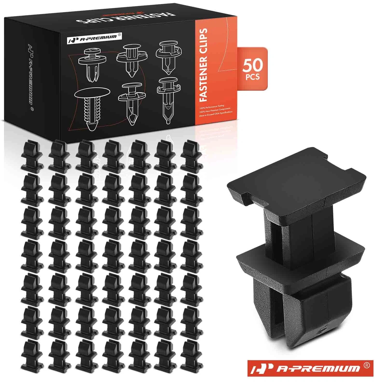 50Pcs Nylon Push Type Body Panel Clip Retainer for Mercedes W124 (1985–1996)