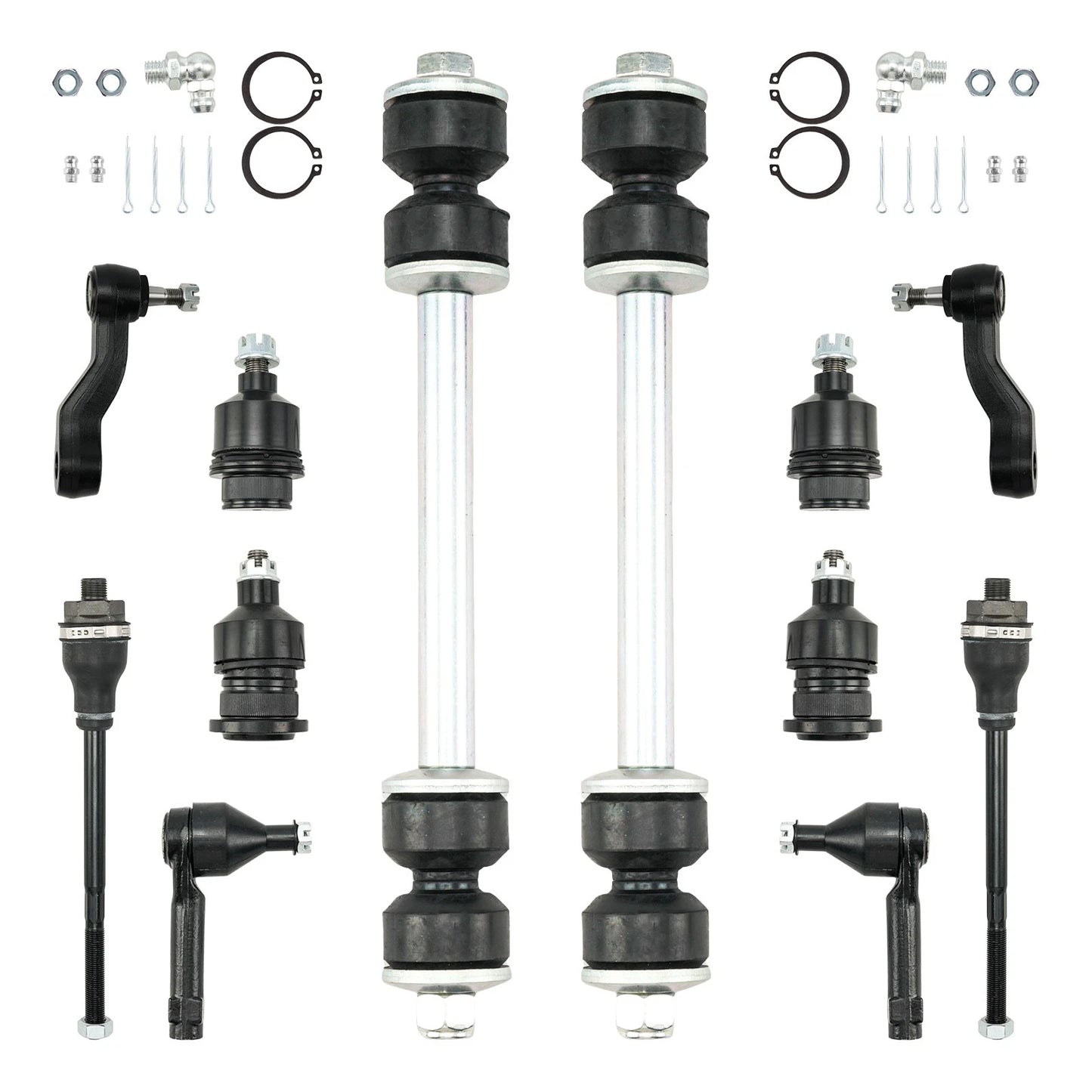 12pc Front Suspension Kit for Chevrolet Tahoe GMC Sierra (2003–2006)