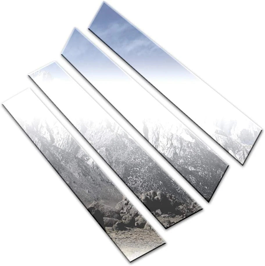 4pc Luxury FX Chrome Pillar Post Trim for Mazda CX-9 (2007–2015)