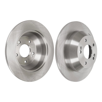 2x Rear Coated Brake Rotors for 2011–2015 Kia Sorento (11.9 in)