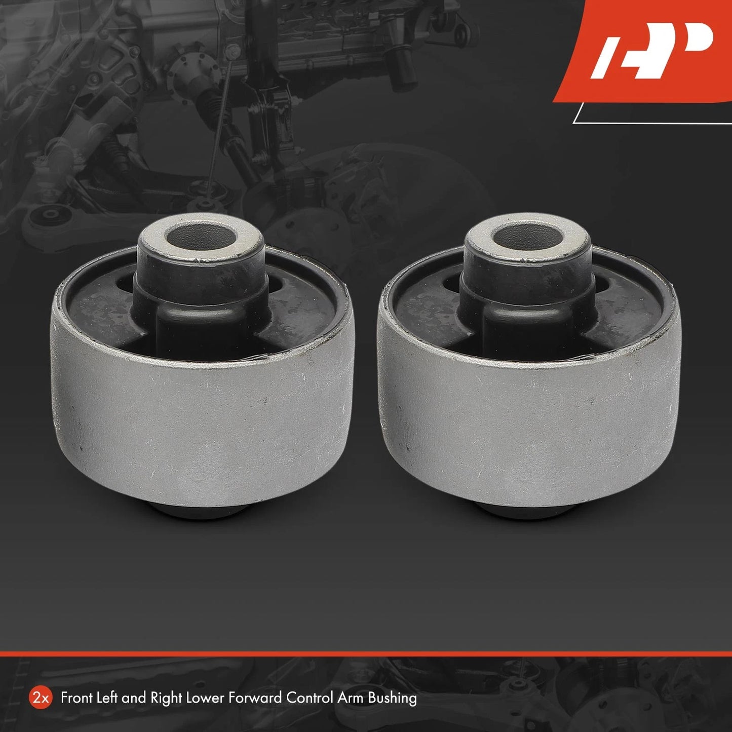 2X Front Lower Control Arm Bushing for Chevy Impala (2000–2013)