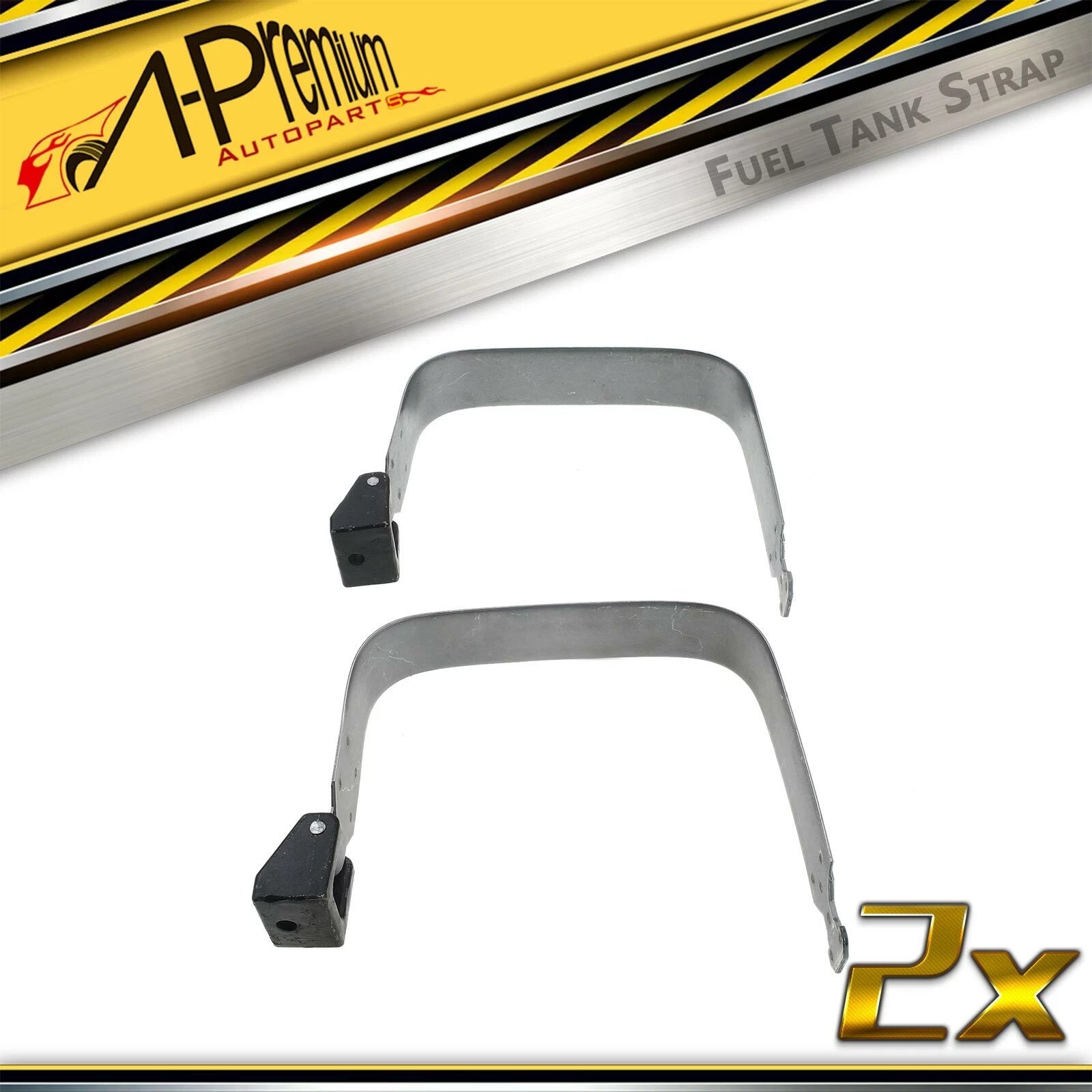 2X Fuel Tank Straps for Chevrolet Silverado 2500 HD (2011–2020)