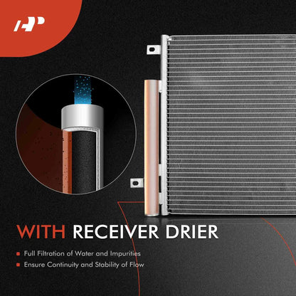 A/C Condenser & Cooling Fan Assembly for Chevy Spark (2013–2018)