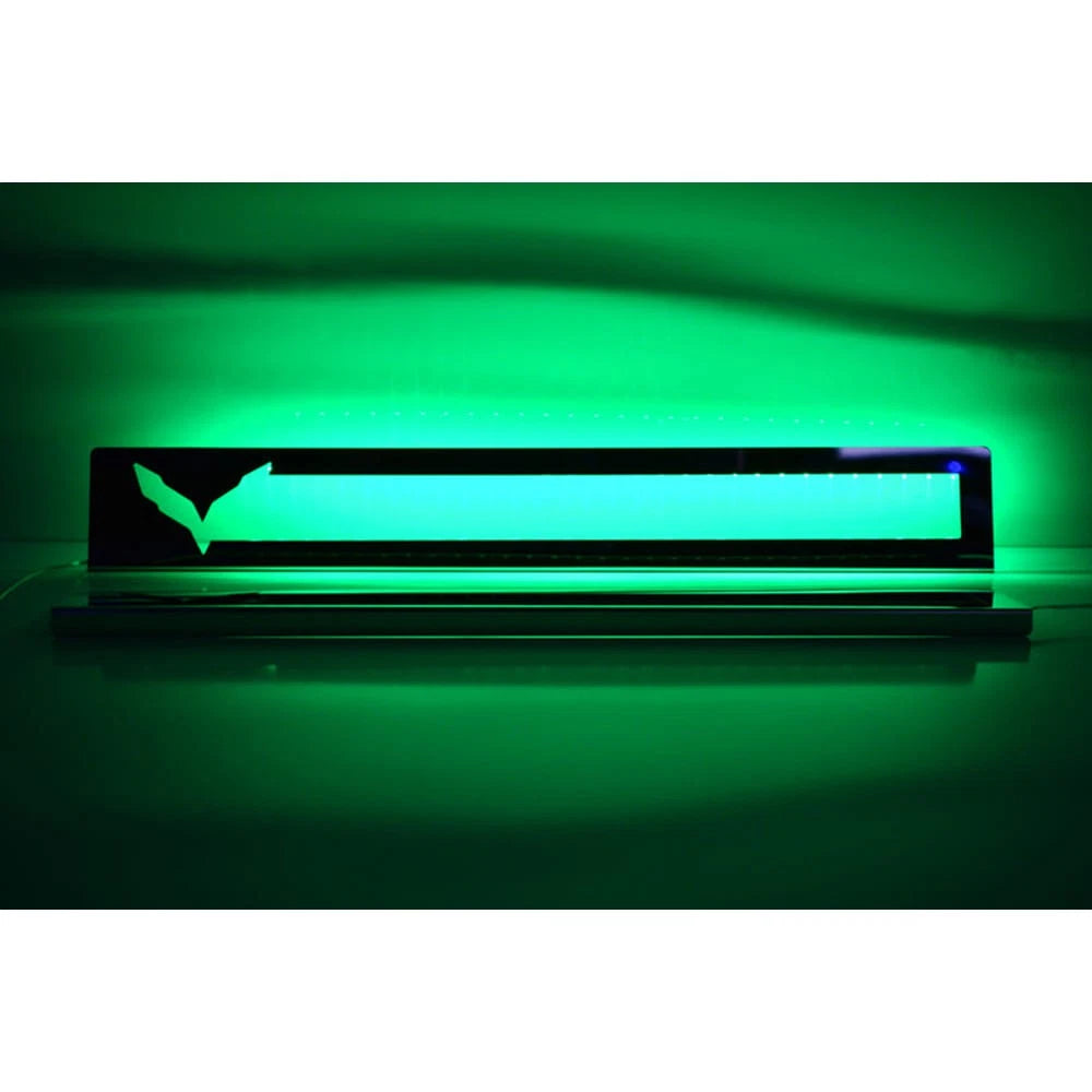 Door Sill Overlays Replacement with Red LED for Chevrolet Corvette Z06 (2014–2019)